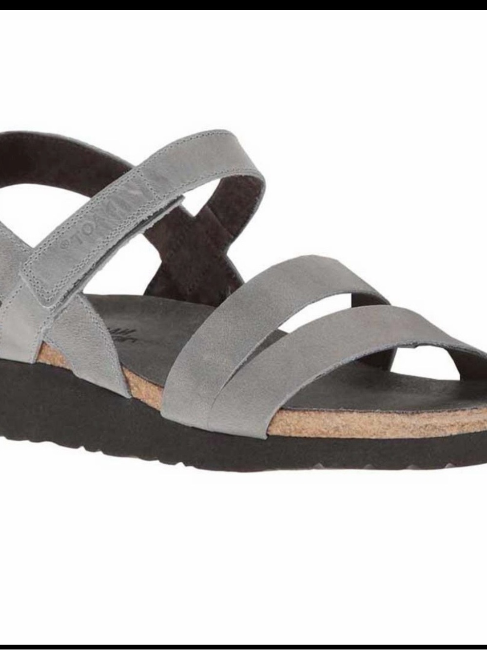 NAOT Kayla Vintage Slate Leather Sandals Women’s EU 39 US 8-8.5